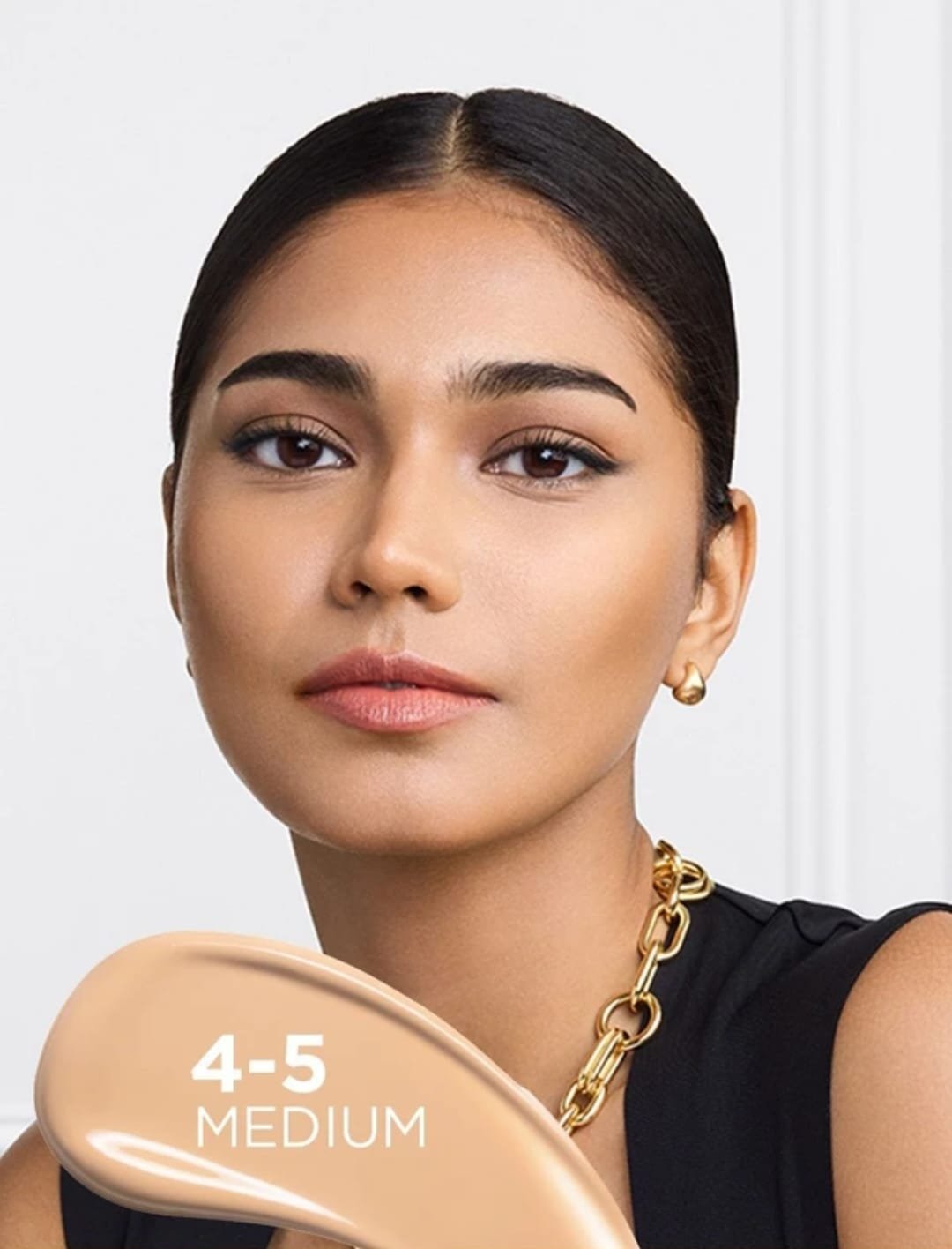 Infallible 24H Tinted Foundation with Hyaluronic Acid - 4-5 MEDIUM Foundation (Beige, 30 ml) - Image 7