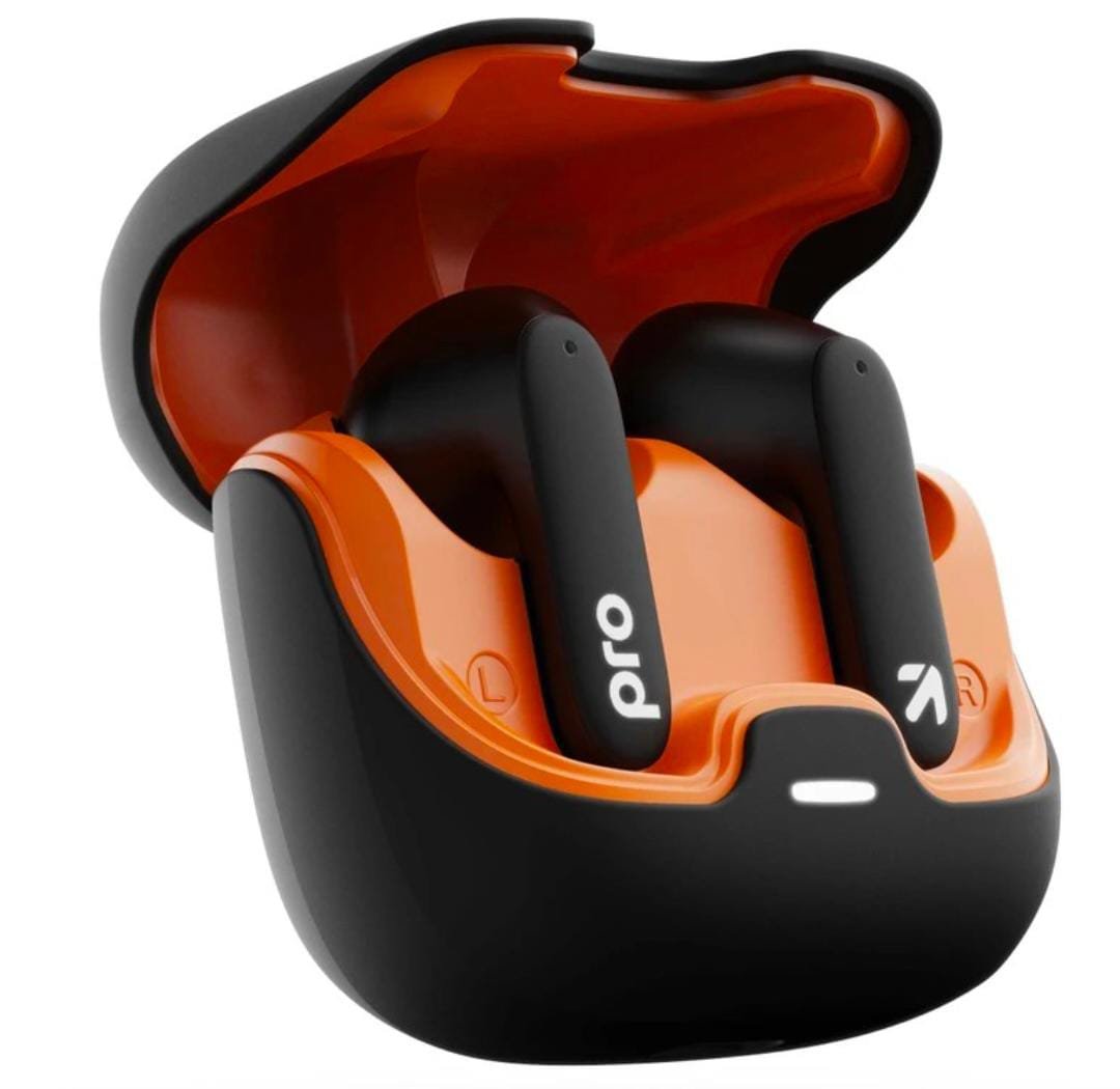 Goboult Z40 Pro with 100Hr, 4 Mic ENC, Scratch Proof, Rubber Grip, 5.3v Bluetooth Headset (Midnight, True Wireless) - Image 2