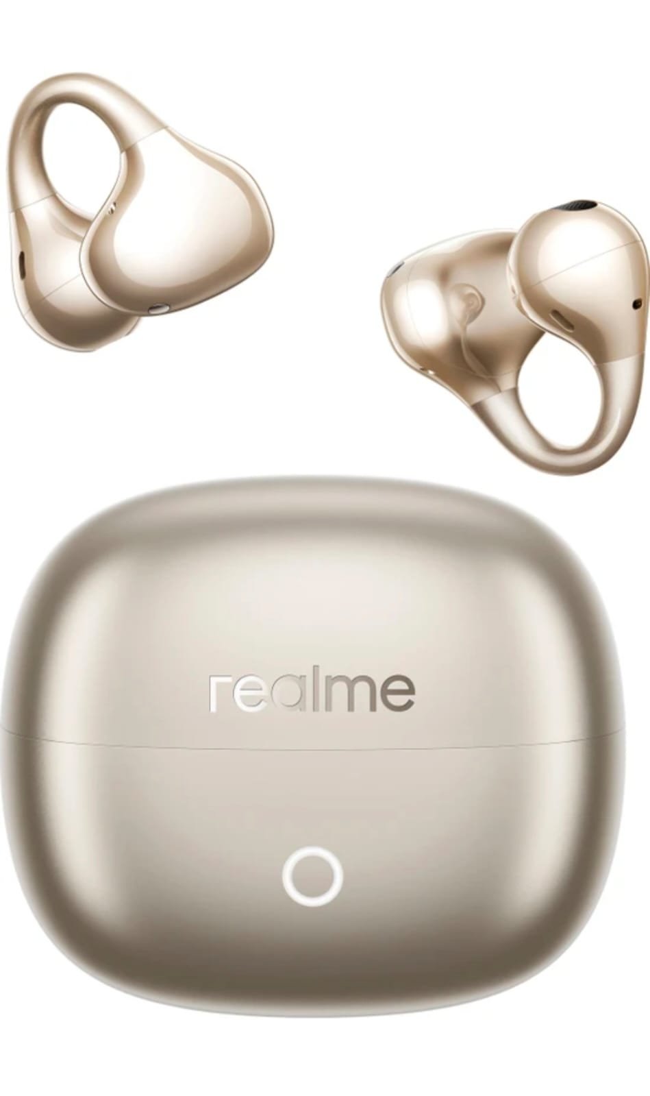 Buds Clip, Paper-Lightweight, AI Dual-Mic ENC, 11mm Dual Magnet, 36H Battery, IP55 Bluetooth Headset (Titanium Gold, True wireless) - Image 10